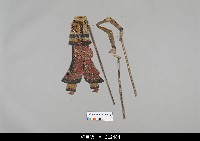 藏品(中國湖北皮影戲偶身-旦)的圖片